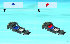 LEGO 60004 instructions page 9 – build guide