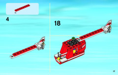 LEGO 60004 instructions page 17 – build guide