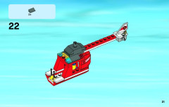 LEGO 60004 instructions page 21 – build guide