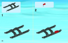 LEGO 60004 instructions page 22 – build guide