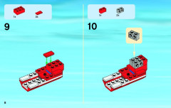 LEGO 60004 instructions page 8 – build guide