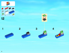 LEGO 60004 instructions page 10 – build guide