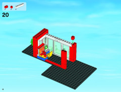 LEGO 60004 instructions page 18 – build guide
