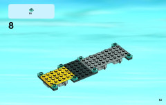 LEGO 60004 instructions page 13 – build guide