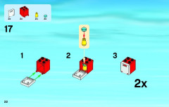 LEGO 60004 instructions page 22 – build guide