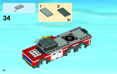 LEGO 60004 instructions page 44 – build guide