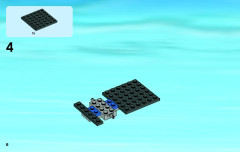 LEGO 60004 instructions page 6 – build guide