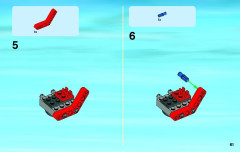 LEGO 60004 instructions page 61 – build guide