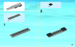 LEGO 60004 instructions page 63 – build guide