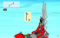 LEGO 60004 instructions page 71 – build guide