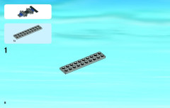 LEGO 60004 instructions page 8 – build guide