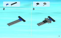 LEGO 60004 instructions page 9 – build guide