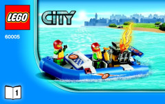 LEGO 60005 instructions page 1 – build guide