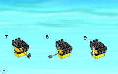 LEGO 60005 instructions page 24 – build guide