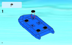 LEGO 60005 instructions page 4 – build guide