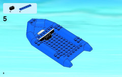 LEGO 60005 instructions page 8 – build guide