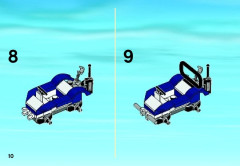 LEGO 60006 instructions page 10 – build guide