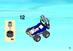 LEGO 60006 instructions page 13 – build guide