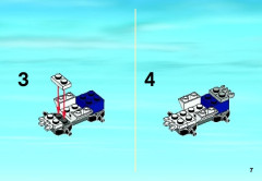 LEGO 60006 instructions page 7 – build guide