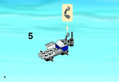 LEGO 60006 instructions page 8 – build guide