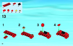 LEGO 60007 instructions page 12 – build guide