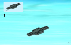 LEGO 60007 instructions page 3 – build guide