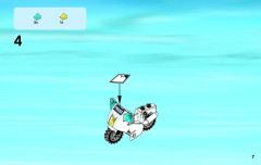 LEGO 60007 instructions page 7 – build guide