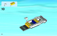LEGO 60007 instructions page 12 – build guide