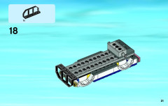 LEGO 60007 instructions page 21 – build guide