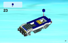 LEGO 60007 instructions page 27 – build guide