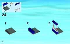 LEGO 60007 instructions page 28 – build guide