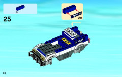 LEGO 60007 instructions page 30 – build guide