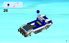 LEGO 60007 instructions page 31 – build guide