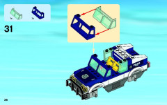 LEGO 60007 instructions page 36 – build guide