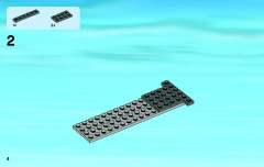 LEGO 60007 instructions page 4 – build guide