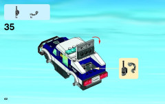 LEGO 60007 instructions page 42 – build guide