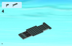 LEGO 60007 instructions page 6 – build guide