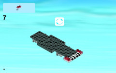 LEGO 60008 instructions page 10 – build guide
