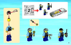LEGO 60008 instructions page 3 – build guide