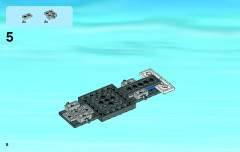 LEGO 60008 instructions page 8 – build guide