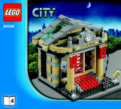 LEGO 60008 instructions page 1 – build guide