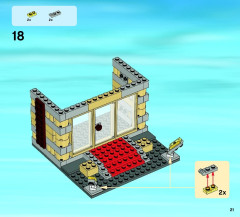 LEGO 60008 instructions page 21 – build guide