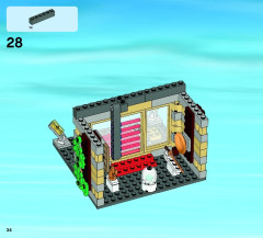 LEGO 60008 instructions page 34 – build guide