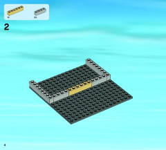 LEGO 60008 instructions page 4 – build guide