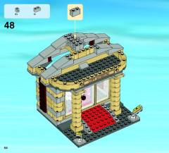 LEGO 60008 instructions page 54 – build guide