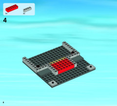 LEGO 60008 instructions page 6 – build guide