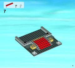 LEGO 60008 instructions page 9 – build guide