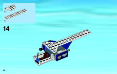 LEGO 60008 instructions page 22 – build guide