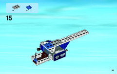 LEGO 60008 instructions page 23 – build guide