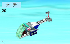 LEGO 60008 instructions page 28 – build guide